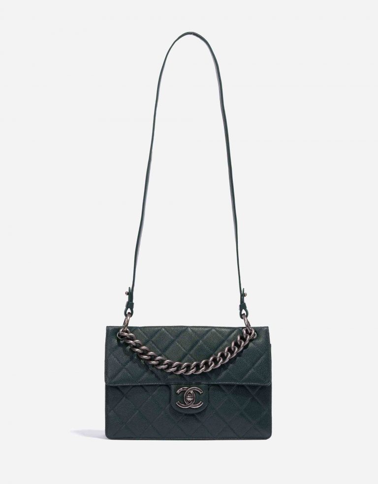 Chanel Timeless Large Caviar Green