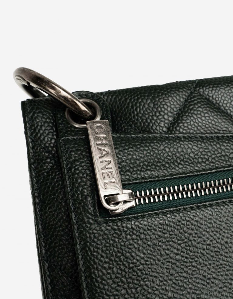 Chanel Timeless Large Caviar Green