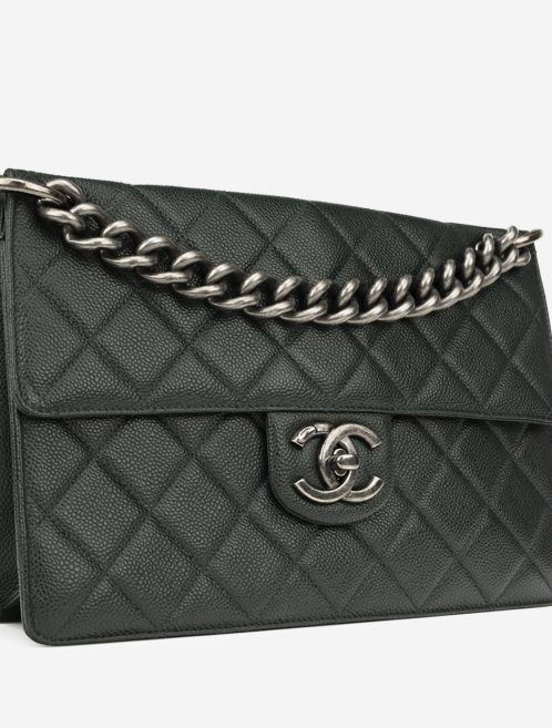 Chanel Timeless Large Caviar Green
