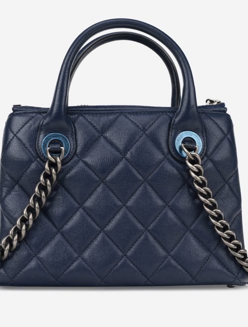 Chanel Shopper Small Chevre Blue