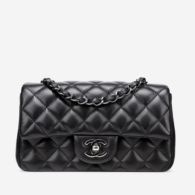 Chanel Timeless Mini Rectangular Lamb Black