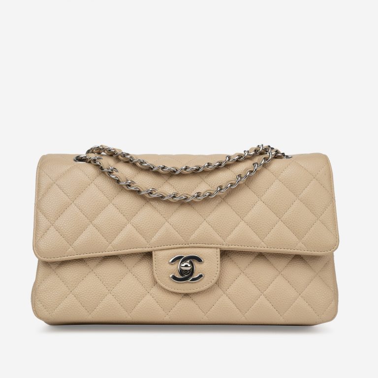 Chanel Timeless Medium Caviar Beige