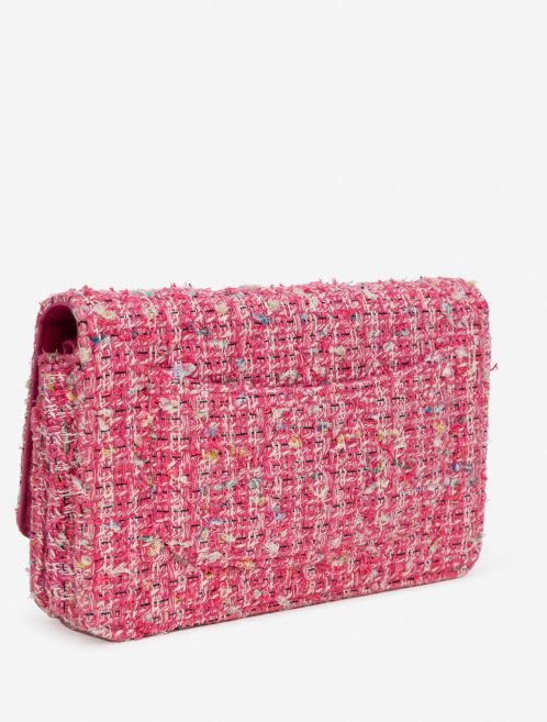 Pre-owned Chanel bag Timeless WOC Tweed Pink Multicolour, Pink | Sell your designer bag on Saclab.com