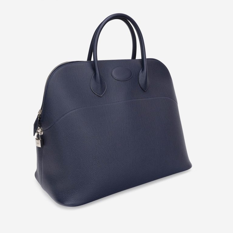 Hermès Bolide 45 Togo Blue Nuit