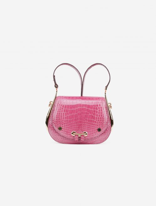 Hermès Passe-Guide Alligator Rose Tyrien