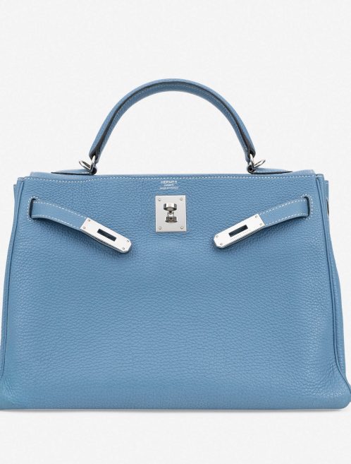 Hermès Kelly 32 Togo Blue Jean