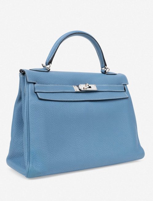 Hermès Kelly 32 Togo Blue Jean
