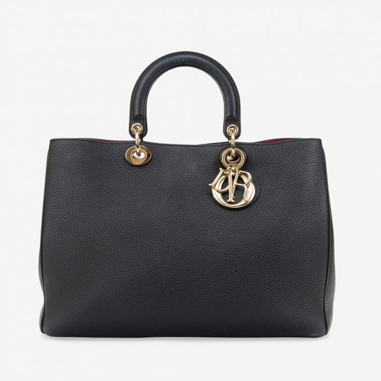 Dior Diorissimo Large Calf Black