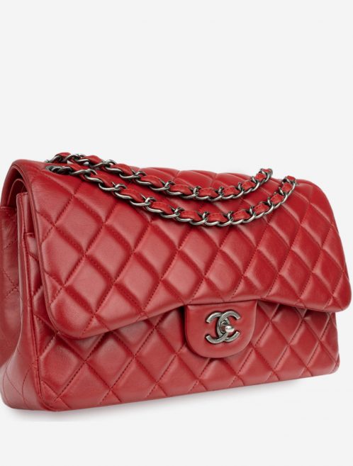 Chanel Timeless Classic Jumbo Lamb Red