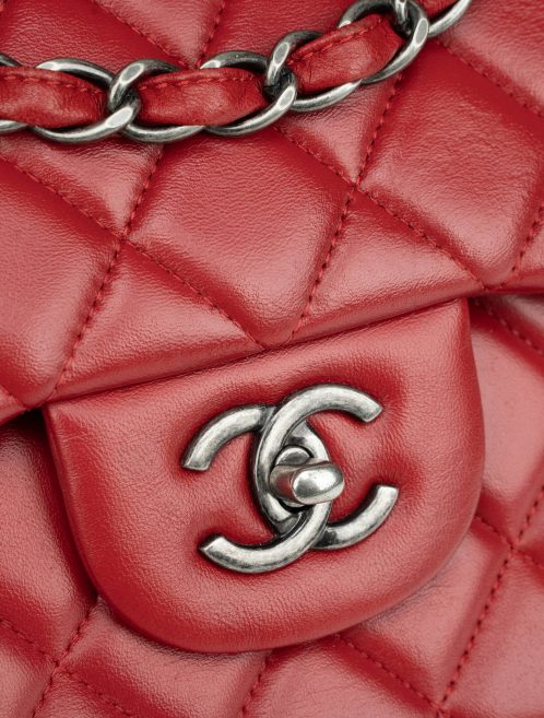 Chanel Timeless Classic Jumbo Lamb Red