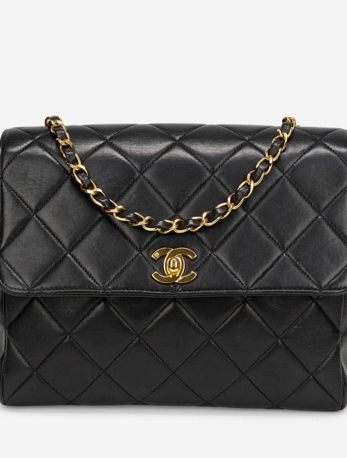 Pre-owned Chanel bag Timeless Small Lamb Black Black | Sell your designer bag on Saclab.com