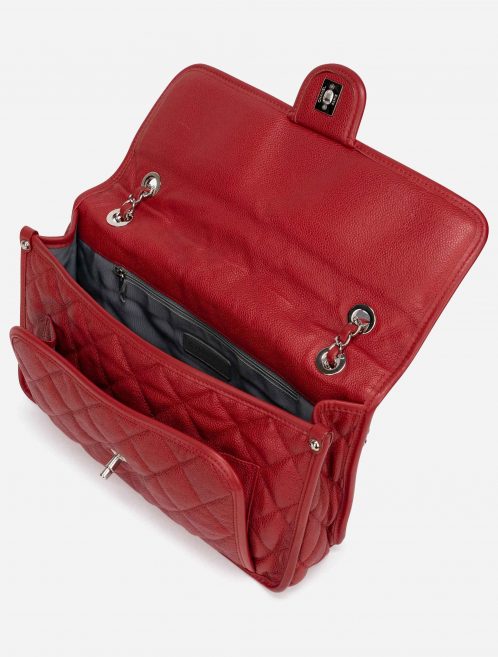 Chanel Timeless French Riviera Jumbo Caviar Red