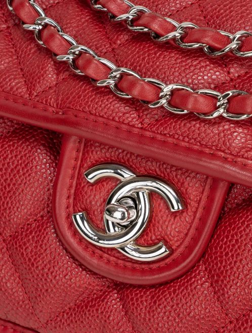Chanel Timeless French Riviera Jumbo Caviar Red
