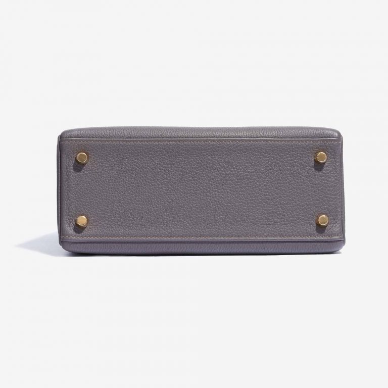Hermès Kelly 25 Togo Etain Bottom