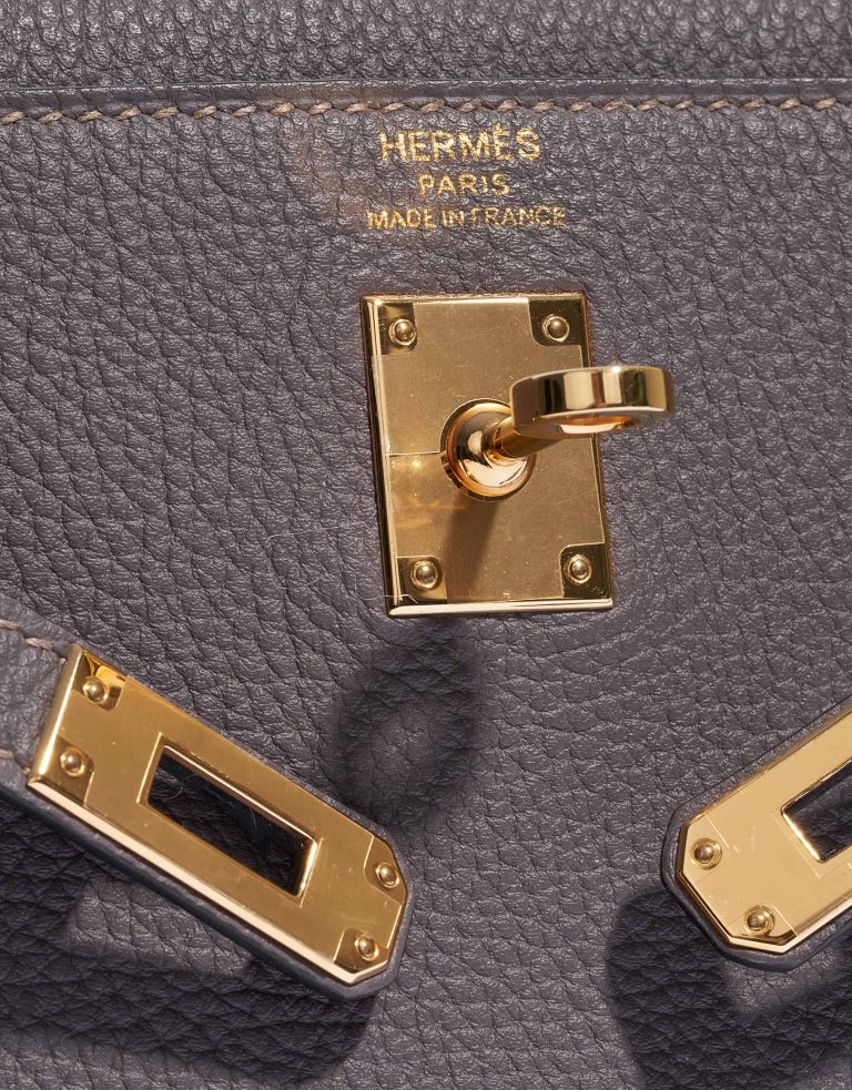 Hermès Kelly 25 Togo Etain Gold Hardware