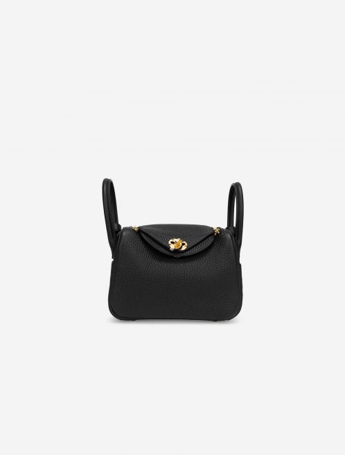 Hermes Lindy Mini Clemence Black