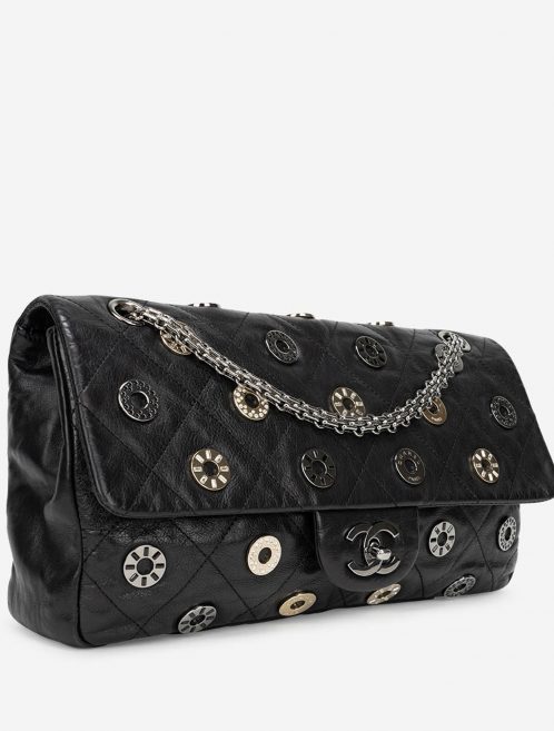 Pre-owned Chanel bag Timeless Medium Swarovski / Chevre Black Black | Sell your designer bag on Saclab.com