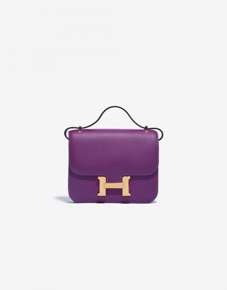 Hermès Constance Mini Evercolor Anemone SACLÀB