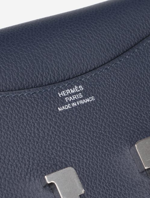 Hermès Constance Portefeuille Slim Evercolor Blue Nuit