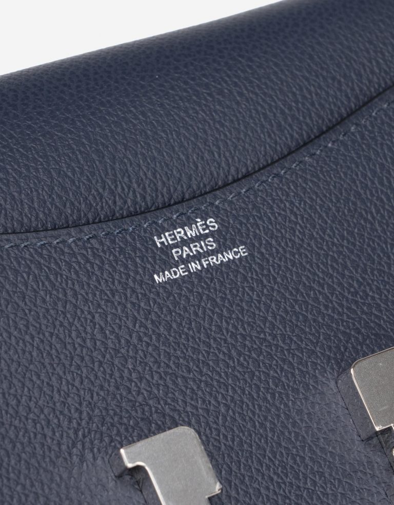 Hermès Constance Portefeuille Slim Evercolor Blue Nuit