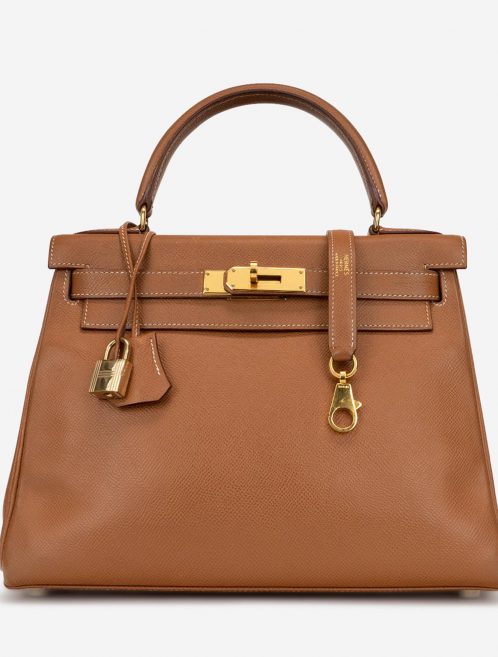 Hermès Kelly 28 Courchevel Gold