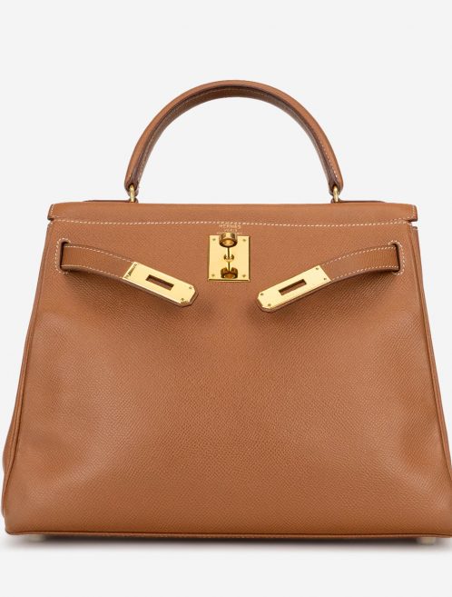 Hermès Kelly 28 Courchevel Gold