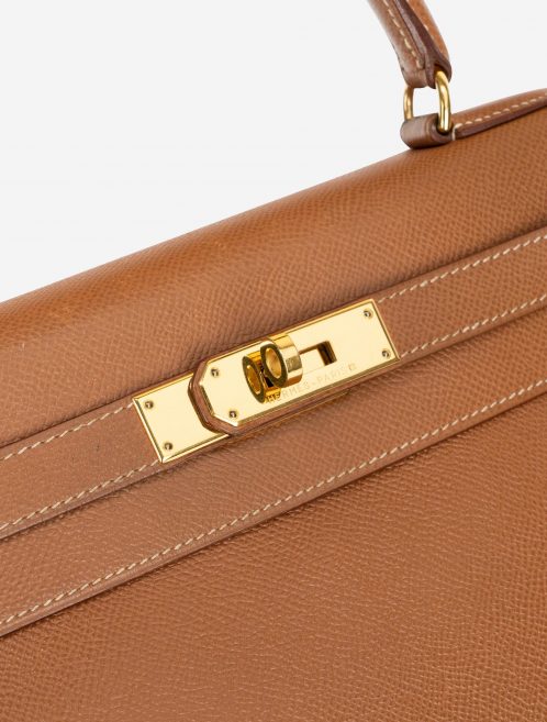 Hermès Kelly 28 Courchevel Gold