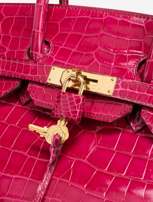 Hermès Birkin 35 Porosus Crocodile Rose Tyrien