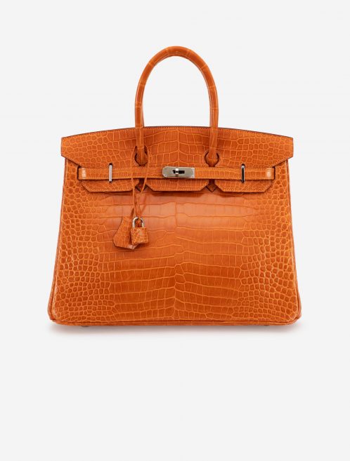 Hermès Birkin 35 Porosus Crocodile Pain d'epice