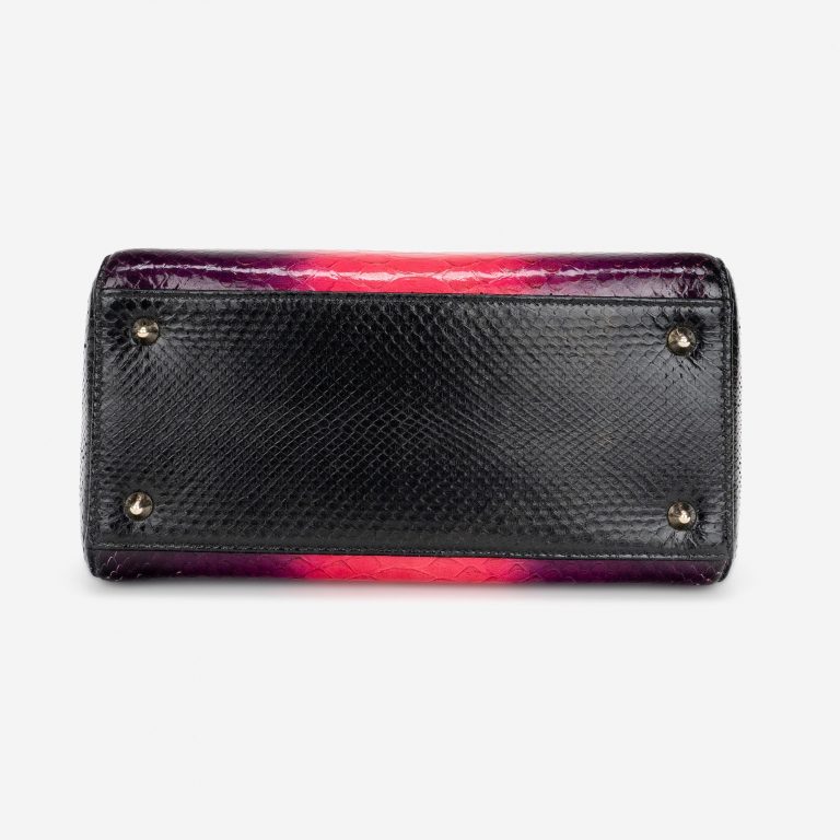 Pre-owned Dior bag Lady Medium Python Pink Pink | Sell your designer bag on Saclab.com