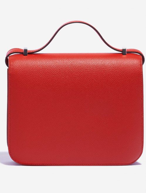 Pre-owned Hermès bag Constance 18 Epsom / Emaille Rouge de Coeur / Mauve Silvestre Red | Sell your designer bag on Saclab.com