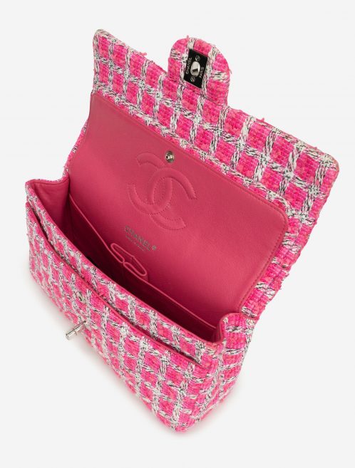 Pre-owned Chanel bag Timeless Medium Tweed Pink / White Pink, White | Sell your designer bag on Saclab.com