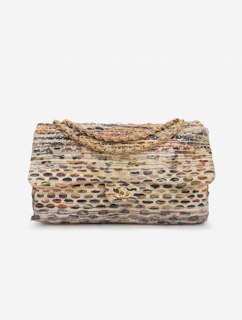 Chanel Timeless Maxi Tweed Multicolour Front