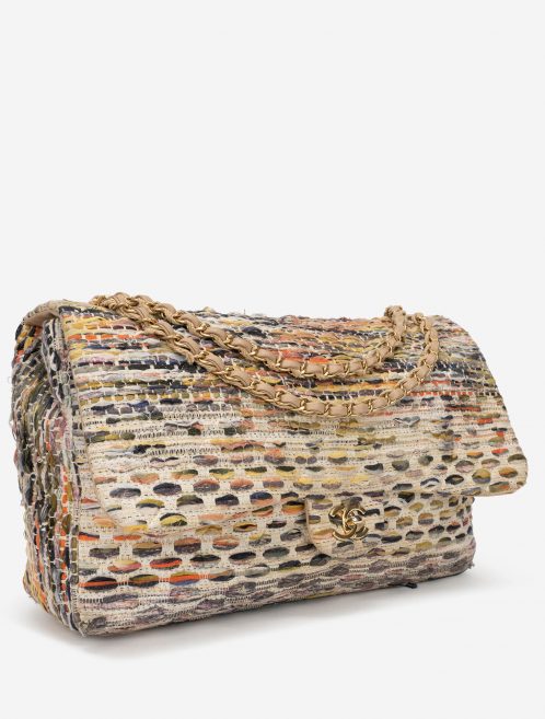 Chanel Timeless Maxi Tweed Multicolour Side