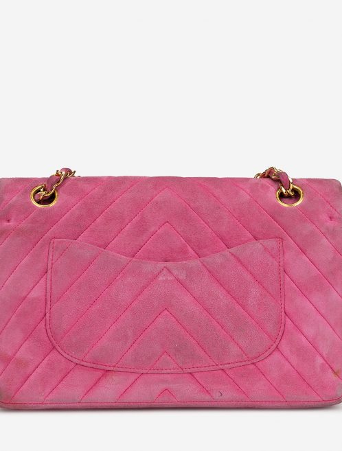 Pre-owned Chanel bag Timeless Medium Suede Pink Pink | Sell your designer bag on Saclab.com