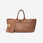 Bottega Veneta Large Camel Intrecciato SACLÀB