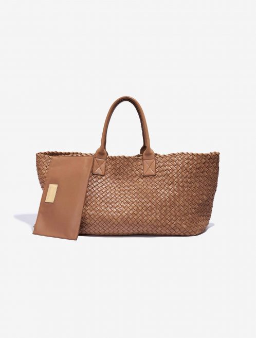 Bottega Veneta Large Camel Intrecciato SACLÀB