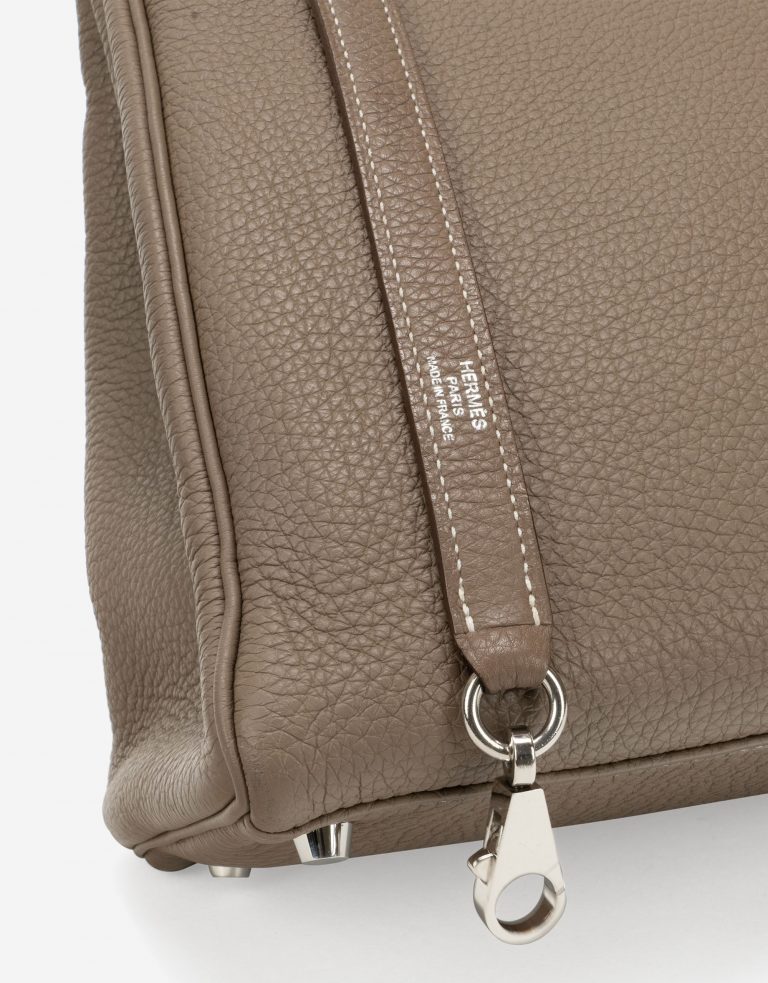 Hermès Kelly 35 Clemence Etoupe Corner
