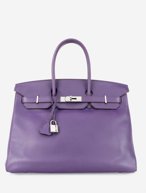 Hermès Birkin 35 Swift Iris Front