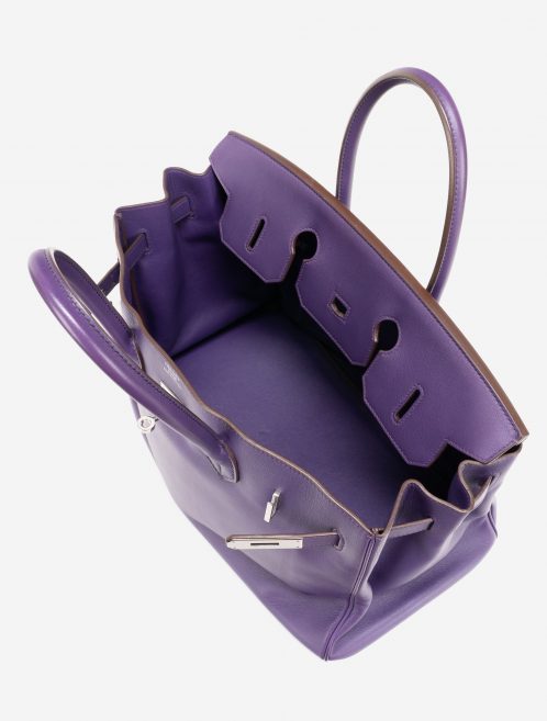 Hermès Birkin 35 Swift Iris Inside