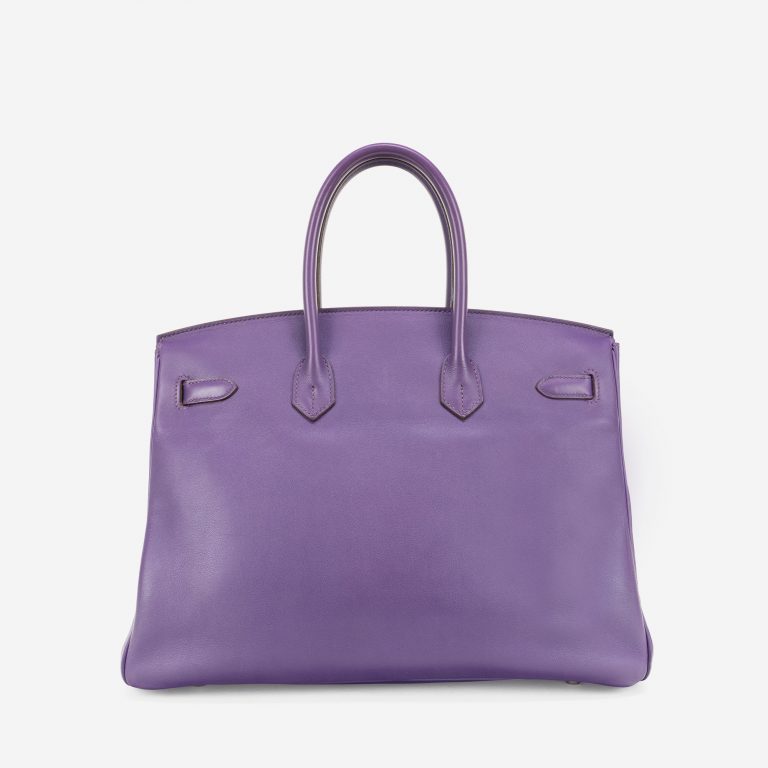 Hermès Birkin 35 Swift Iris Back