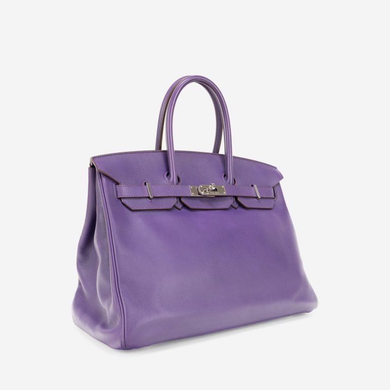 Hermès Birkin 35 Swift Iris Side