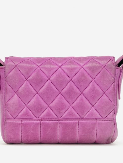 Vintage Chanel Timeless Micro Bag Calfskin Pink Backside