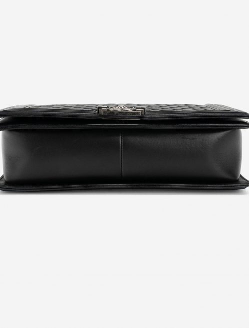 Pre-owned Chanel bag Boy Large Lamb Black Black | Sell your designer bag on Saclab.com
