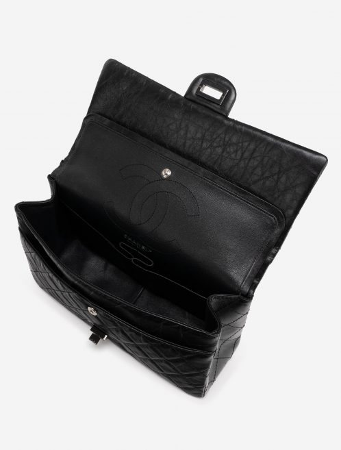 Chanel 2.55 226 So Black Aged Calfskin Inside