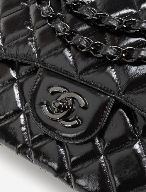Chanel Timeless Jumbo Patent Leather So Black Hardware