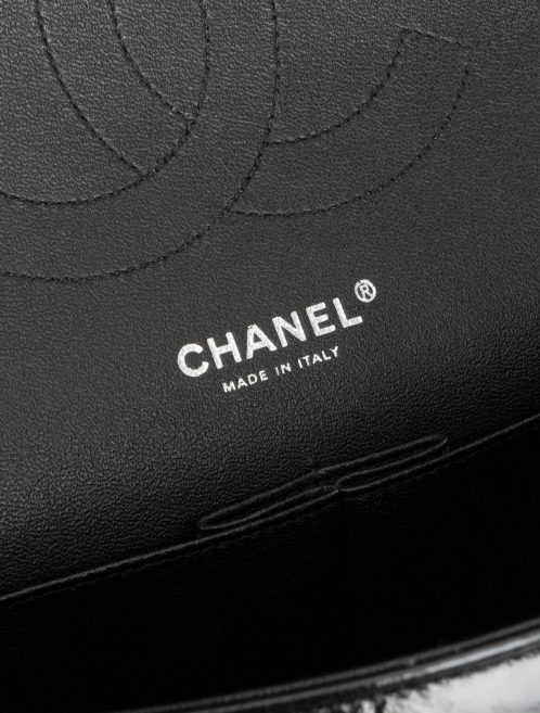Chanel Timeless Jumbo Patent Leather So Black Logo Inside
