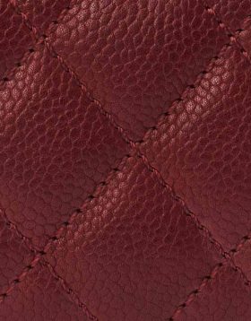 Chanel Burgundy Caviar leather