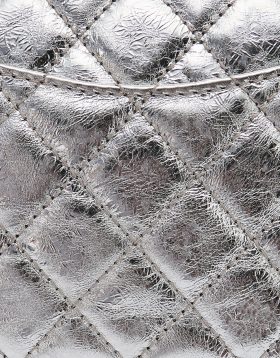 Chanel Silver Metallic