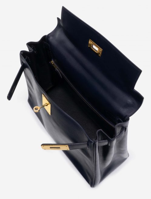 Hermès Kelly 28 Box Bleu Marine